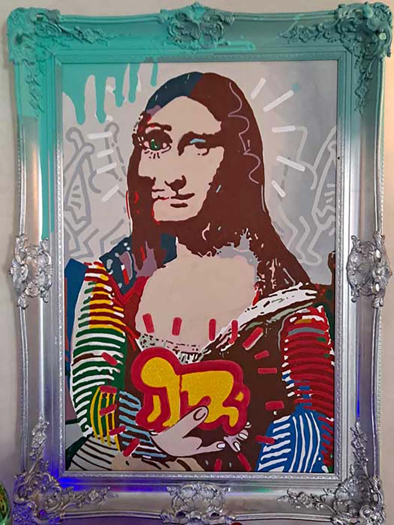 event with the participation of artist Leonardo Hidalgo