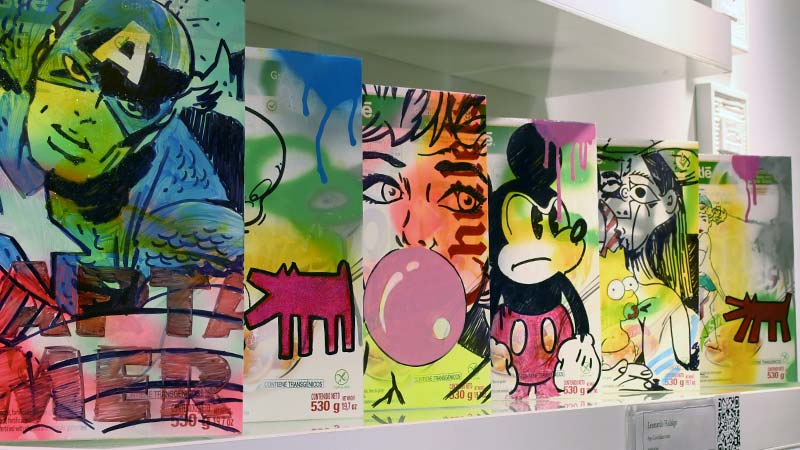 event with the participation of artist Leonardo Hidalgo