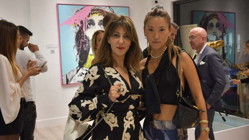 event with the participation of artist Leonardo Hidalgo