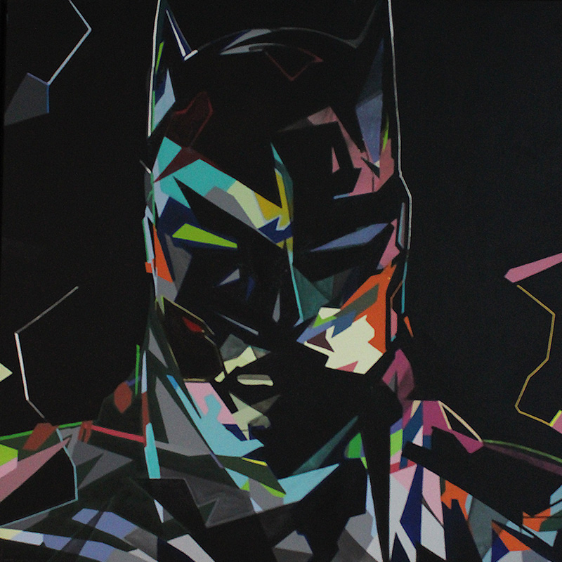 The Bat<br>Original acrylic on canvas.