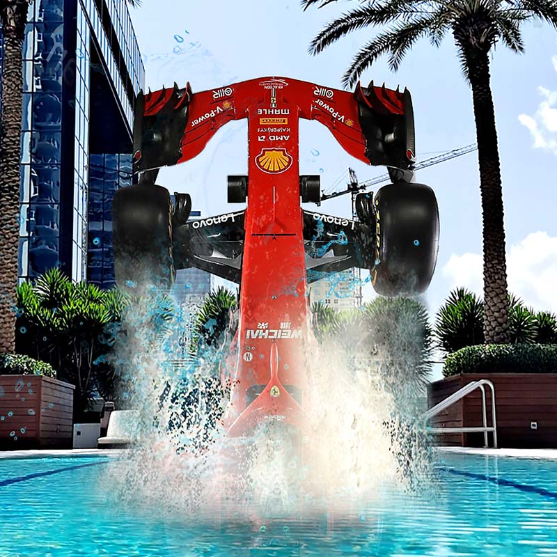 Splash Formula 48" x 48" ACRYLIC ON CANVAS